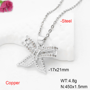 F6N407334baka-L017  Fashion Copper Necklace