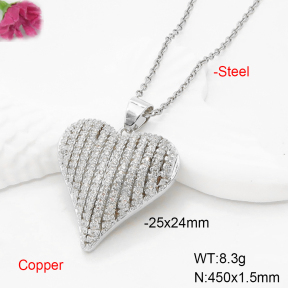 F6N407349vbnb-L017  Fashion Copper Necklace