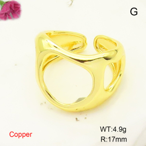 F6R200205baka-L017  Fashion Copper Ring