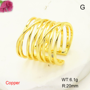 F6R200206baka-L017  Fashion Copper Ring
