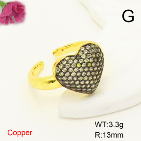 F6R401557bbov-L017  Fashion Copper Ring