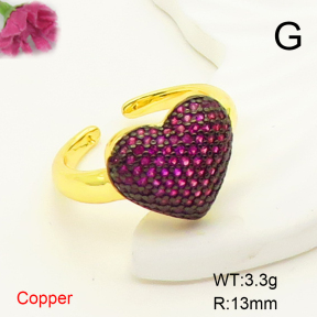 F6R401561bbov-L017  Fashion Copper Ring