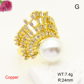 F6R401575bbov-L017  Fashion Copper Ring