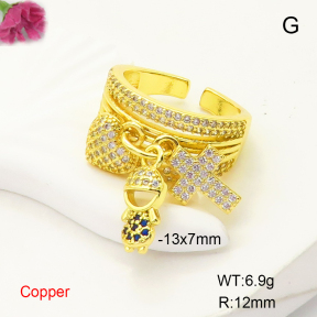 F6R401582bhva-L017  Fashion Copper Ring