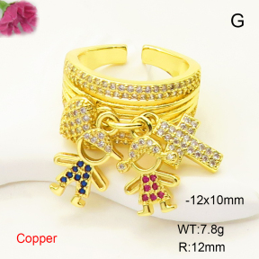 F6R401583bhva-L017  Fashion Copper Ring