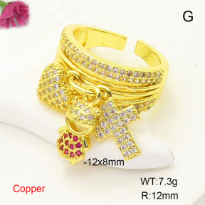 F6R401584bhva-L017  Fashion Copper Ring
