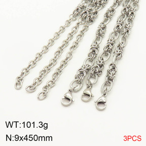 2N2003874ainm-389  Stainless Steel Necklace