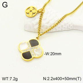 2N4002717vbll-434  Stainless Steel Necklace