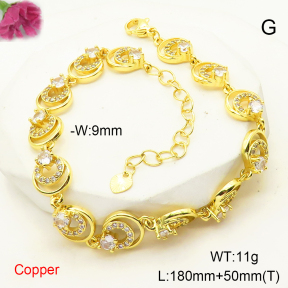 F6B406158bhia-L017  Fashion Copper Bracelet