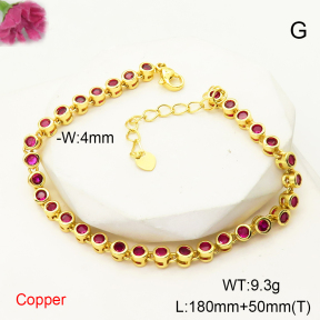 F6B406160bhia-L017  Fashion Copper Bracelet