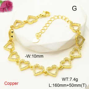 F6B406162bhia-L017  Fashion Copper Bracelet