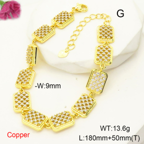 F6B406164ahjb-L017  Fashion Copper Bracelet