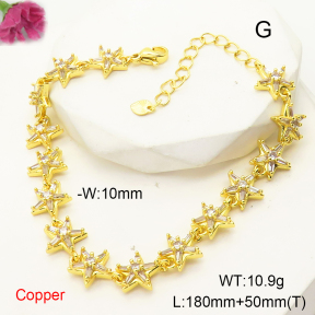 F6B406165bhia-L017  Fashion Copper Bracelet
