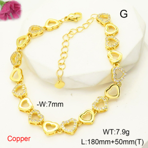 F6B406166bhia-L017  Fashion Copper Bracelet