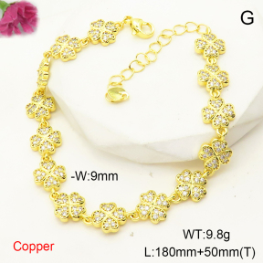 F6B406167bhia-L017  Fashion Copper Bracelet