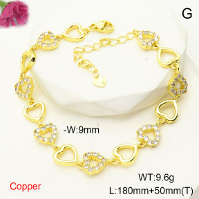 F6B406170bhia-L017  Fashion Copper Bracelet