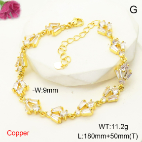 F6B406171bhia-L017  Fashion Copper Bracelet