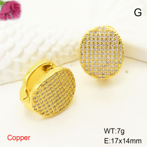 F6E404996bbov-L017  Fashion Copper Earrings