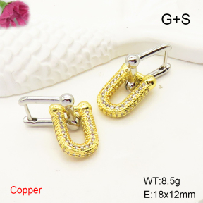 F6E404998bhva-L017  Fashion Copper Earrings