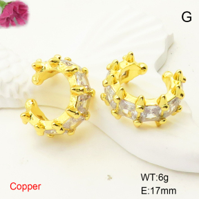 F6E405007vbnb-L017  Fashion Copper Earrings