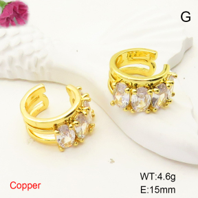 F6E405009vbmb-L017  Fashion Copper Earrings