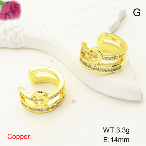F6E405011ablb-L017  Fashion Copper Earrings