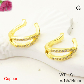F6E405014ablb-L017  Fashion Copper Earrings