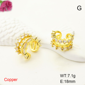 F6E405016vbmb-L017  Fashion Copper Earrings