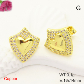 F6E405022vbmb-L017  Fashion Copper Earrings