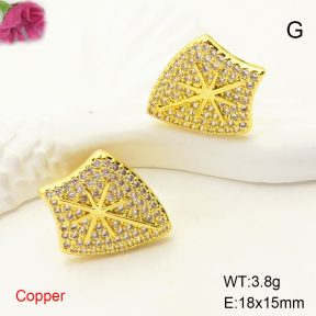 F6E405023vbmb-L017  Fashion Copper Earrings