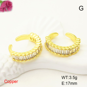 F6E405028vbmb-L017  Fashion Copper Earrings