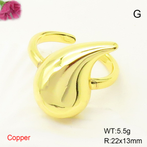F6R200208baka-L017  Fashion Copper Ring