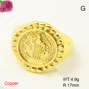 F6R200211baka-L017  Fashion Copper Ring