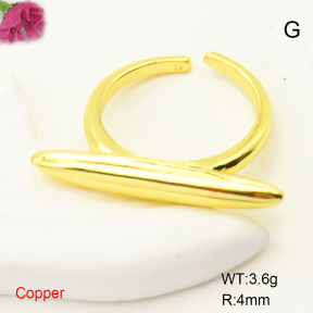 F6R200213baka-L017  Fashion Copper Ring