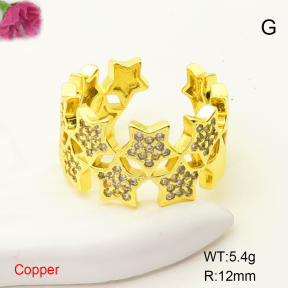 F6R401595vbmb-L017  Fashion Copper Ring