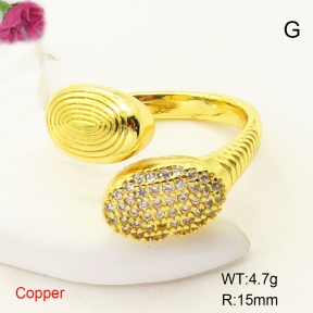 F6R401597baka-L017  Fashion Copper Ring