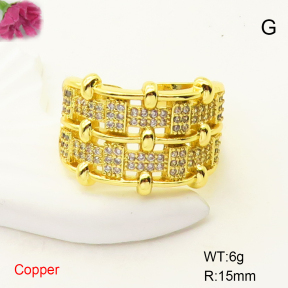 F6R401599vbmb-L017  Fashion Copper Ring