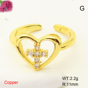 F6R401601baka-L017  Fashion Copper Ring