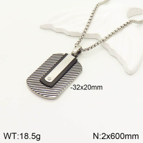 2N2003933ahlv-746  Stainless Steel Necklace