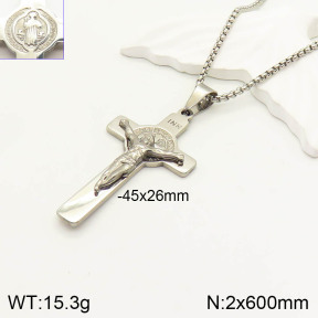 2N2003934bbov-746  Stainless Steel Necklace