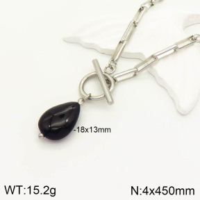 2N4002721bhia-741  Stainless Steel Necklace