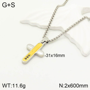 2N4002726vhov-746  Stainless Steel Necklace