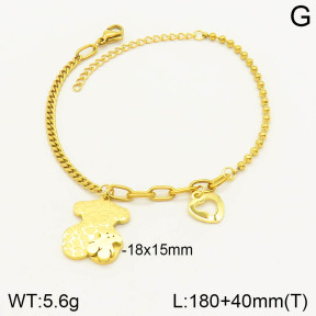 TB2000557bhva-393  SS Bear Bracelets