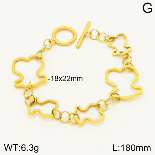 TB2000558vbpb-393  SS Bear Bracelets