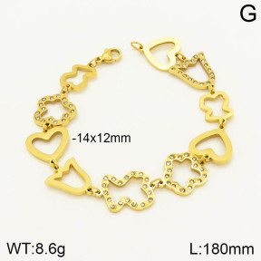 TB2000560vhha-393  SS Bear Bracelets