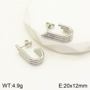 2E2003291aajo-703  Stainless Steel Earrings