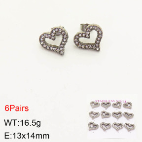 2E4003142bika-436  Stainless Steel Earrings