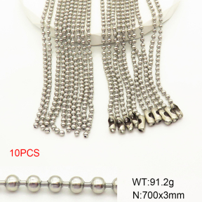 6N2004241vila-452  Stainless Steel Necklace