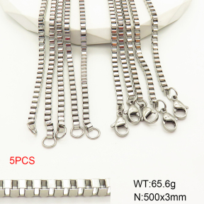 6N2004243bhva-452  Stainless Steel Necklace