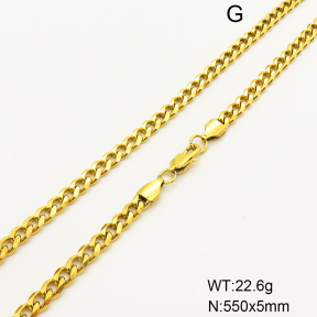 6N2004244ahjb-452  Stainless Steel Necklace